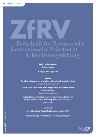 Heft 5 Cover