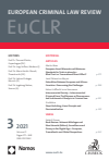 EuCLR European Criminal Law Review