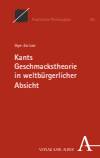 Hye-Jin Lee - Kants Geschmackstheorie in weltbürgerlicher Absicht